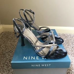 Nine West strappy heel